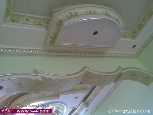 يكورات الجبس المعلق الاسقف الجبسية المعلقة 2014