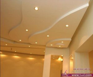 اجمل تصميمات اسقف جبس و اسقف معلقة مودرن 2014