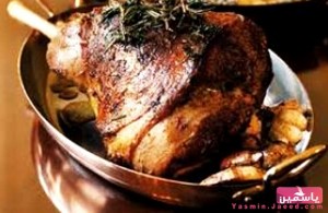 طريقة عمل فخذ الغنم المشوي