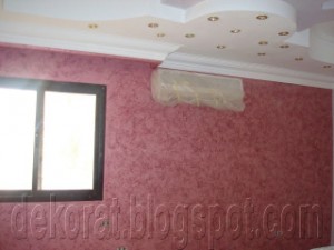 ديكورات دهانات حوائط ونقاشة دهانات حوائط للشقق الجديدة2014_2015