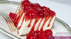 تشيز كيك الكرز