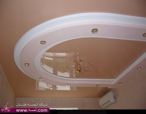 ديكورات سقوف جبسيه روعه معلقة 2014بلمسة راقية
