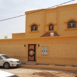 واجهة الفيلا حجر ومنازل