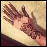 رسوم حناء رقيقة للعروس 2014 , نقوش حناء جديدة 2014