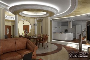 ديكورات جبسيات خيالية 2014 عندما تعشق الخيال