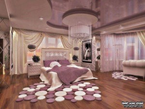 ديكورات جبس غرف نوم ناعمة2014 /2015