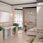 ديكورات جبس للحمامات رائعه  2014