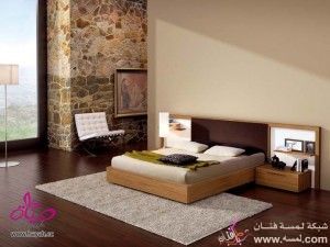 غرف نوم للازواج رائعة , ديكورات غرف نوم جنان2014