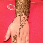 أجمل نقوش الحناء لعروس  2014