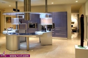 مطابخ بنية اللون 2014 مطابخ روعة باللون البنى 2015  احدث مطابخ