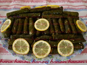 ورق العنب بالزيت