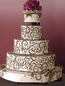 كعكات زفاف روعة ذات الشكل الجميل و المذاق اللذيذ