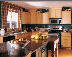 اجدد ديكورات المطابخباللون البني 2014