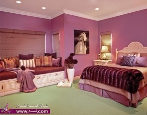 ارقى ديكورات غرف النوم 2014 موديلات حديثه من الغرف ديكورات عصرية