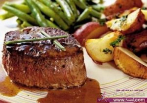 طريقة عمل الستيك المشوي