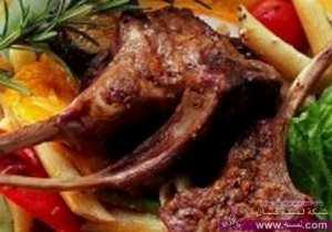 طريقة عمل ريش الخروف المتبله علي السفره الفخمه في العيد