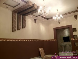 سقوف ثانويه جبسيه  سقوف جبس  gypsum