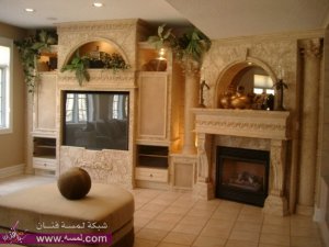 ديكورات جبس سقف معلق 2014   ديكورات جبس اسقف 2015