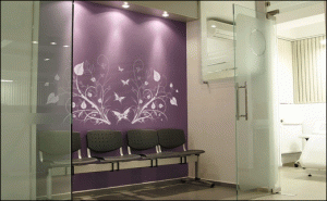 دهانات حوائط موف 2014 , اللون الموف موضة دهانات حوائط 2