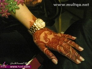 مجموعة من اجمل نقوش الحناء الرقيقة و البسيطة
