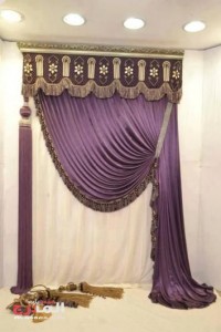 تصميمات ستائر للفلل جميلة 2014 , ديكورات ستائر فلل رائعه