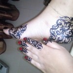 رسومات حنة سودانية للرجلين 2014 , صور نقوش حنة سودانية لقدمين