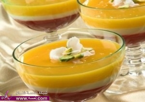 مهلبية لشهر رمضان   مهلبية بطريقة منال العالم