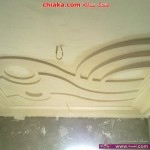 ديكورات جبس معلق للريسبشن – احدث اسقف جبس للريسبشن2014