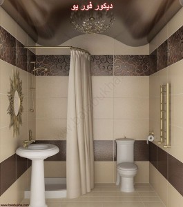 سيراميك حمامات بالوان ناعمة 2014 , سيراميك حمامات للارض والحوائط