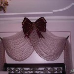 ديكورات ستائر تاج السرير وتصاميم ستاير كلاسيك ومودرن2014