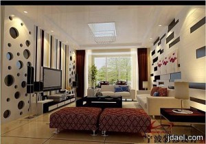 جبس عصري و تصاميم الاسقف المجهزه بالاضائه المخفيه والالياف الضوئيه 2014