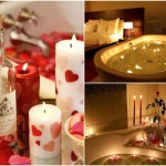 غرف نوم رومانسية وحمامات للعروسين 2014 ناعمة وجذابة تجنن 2015