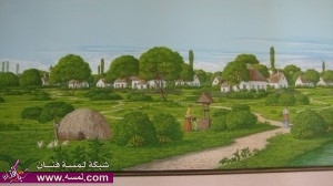 رسومات داخلية ومناظر خلابه على الحائط تجنن 2014