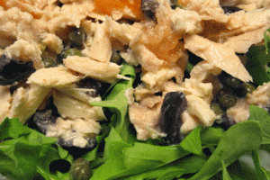 سلطة التونة بالخرشوف