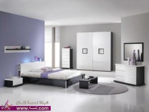 غرف نوم مودرن للعرسان 2014