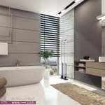 صور حمامات مودرن باللون الروز البمبي2014