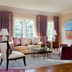 ديكورات  اللون الأرجواني