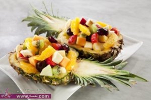 سلطة الأناناس والفاكهة