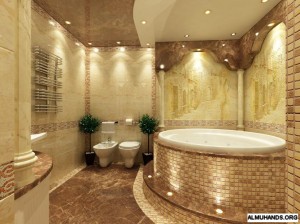 اجمل ديكورات فلل 2014 – اروع ديكورات للفلل جديده 2015 – صور دهانات فلل