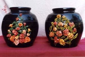 التشكيل بعجينة السيراميك بالخطوات