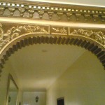 السقف والجدران المزخرفة في ديكور مجالس عربية