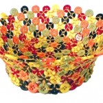 اعمال يدوية بالأزرار اطباق تحف مخدات 2014