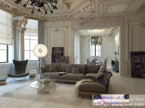 صور ديكوات غرف معيشة 2014 , صور صالات جديدة روعه 2015