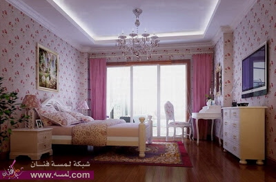 احدث إشكال ديكورات دهانات الحوائط باللون الأزرق والأبيض والوردي احدث إشكال ديكورات دهانات الحوائط باللون الأزرق والأبيض والوردي