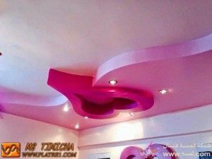 جبسيات فخمة جدا بأشكال رائعه واضاءة جذابة 2014_2015
