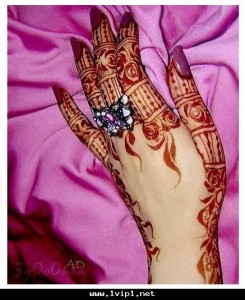 نقوش ورسوم حناء خليجي 2014