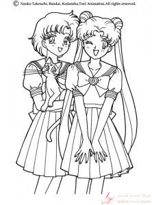 اجمل صورلار انمي للتلوين للأطفال 2014_2015تحفة مرة