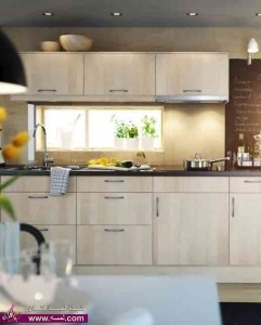 عشرة افكار رائعه لتصميم المطابخ ذات المساحات الصغيره مودرن وكلاسيك2014