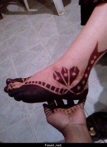 نقوش حنة ليبيه 2014 , اجمل نقوش حنه 2014