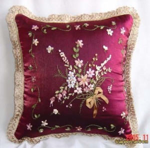 التطريز بالشرائط،صورمشغولات من التطريز بالشرائط،  بالحرير